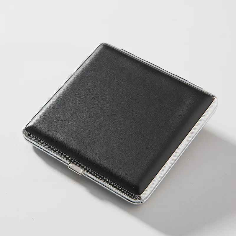 Мужской Ультратонкий Футляр для сигарет 20 шт. металлический держатель из сплава