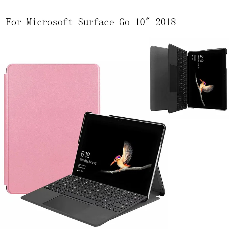 Кожаный чехол-подставка smart folio Магнитный чехол для Microsoft Surface Go 10 &quot2018 планшета