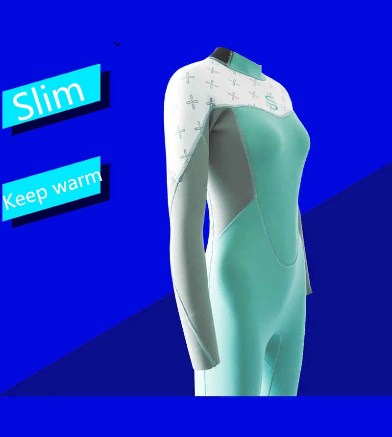 Новый 2 мм неопрена Гидрокостюмы мокрого типа Утепленная одежда всего тела