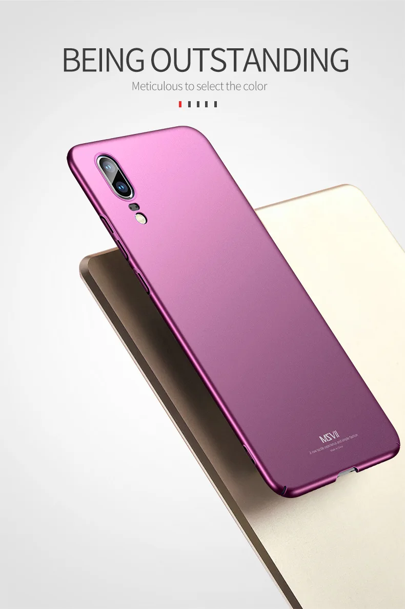 P30 Pro Чехол MSVII тонкий матовый чехол для huawei P30 Lite Pro Чехол P 30 Plus Жесткий PC чехол для huawei P20 Lite P 20 Pro Чехол для телефона