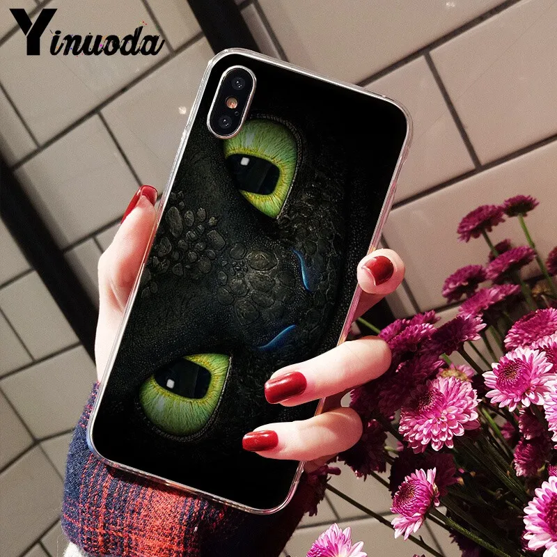 Yinuoda Беззубик Как приручить дракона HTTYD чехол для телефона Apple iPhone 8 7 6 6S Plus X XS MAX 5 5S