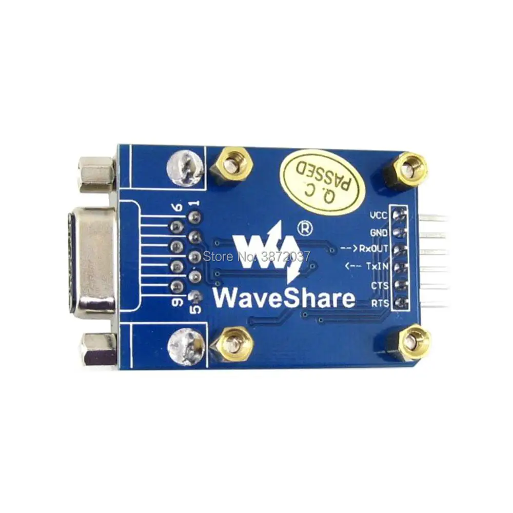 DIYmall для Waveshare RS232 плата SP3232 RS 232 UART TTL трансивера DB9 соединитель|Модули умного дома|