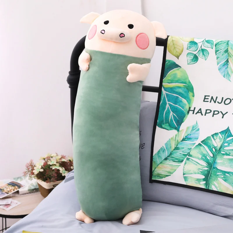 

Cute Plush Cartoon Animal Pillow Pig Stuffed Toy Soft Stuffed Animal Pillow Sofa Back Cushion Pregnant Woman Pillow Girl Gifts