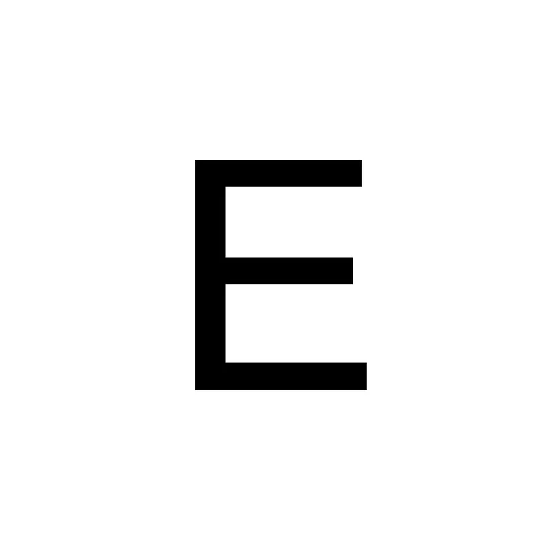 E F. J4Z Новая женская цепочка для ключей из сплава большая A-Z 26 букв брелок креативные бамбуковые талисманы с инициалами подвесные аксессуары для сумок - Цвет: E