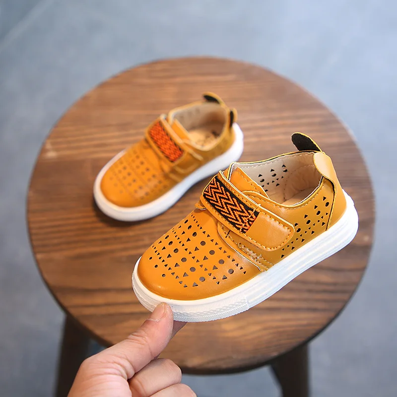 Children Boys Girls Casual Shoes Autumn Sports Hole Breathable Running Spring Sneakers for Child Kids | Детская одежда и обувь