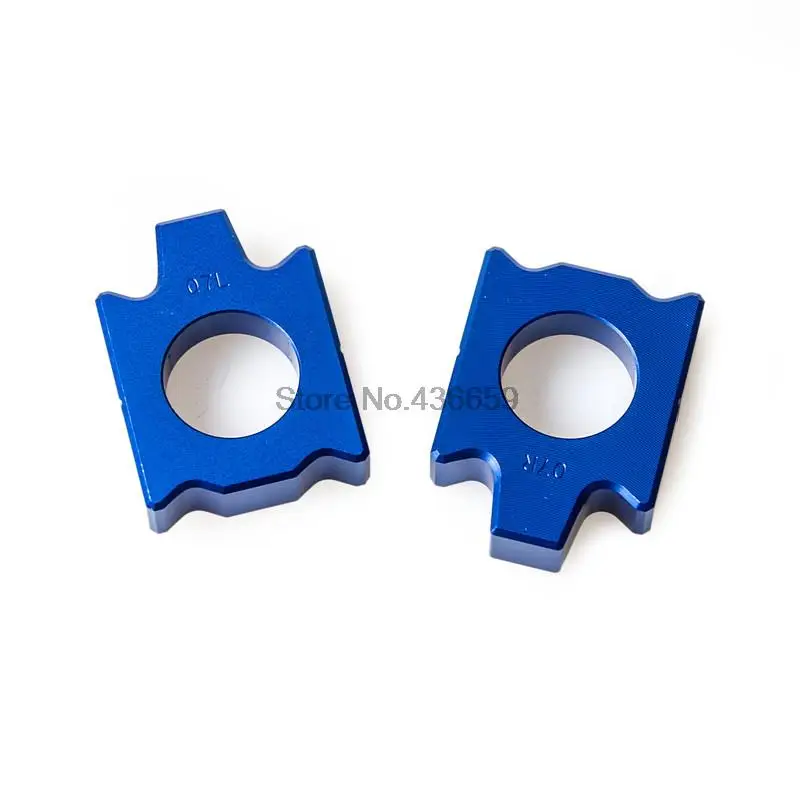 Motorcross Dirt Bike Rear Axle Block Aluminum Chain Adjuster For Yamaha YZ125 YZ250 YZ250F YZ450F WR250F WR450F WR250R WR250X | Автомобили