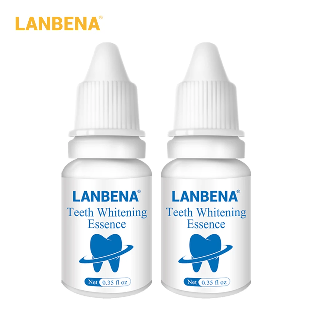 2 шт. отбеливающая пудра для зубов LANBENA с эссенцией гигиена полости рта сыворотка