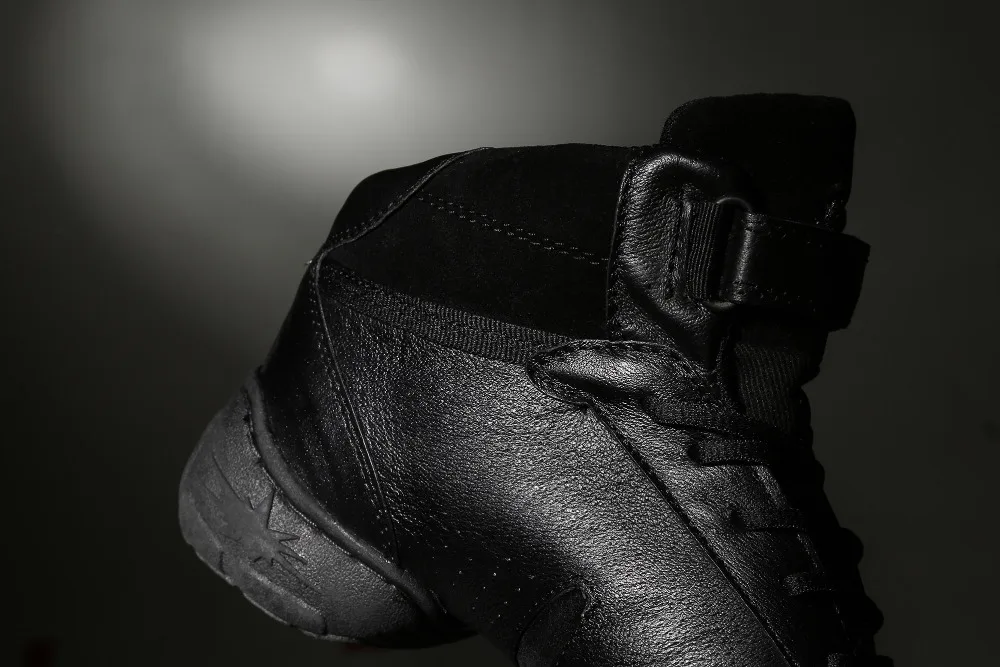 

2016 New Unisex Modern gym Jazz Hip Hop Genuine Leather Platform Dance Sneakers Shoes Sport FeatureDance Ballroom Sneakers B52A