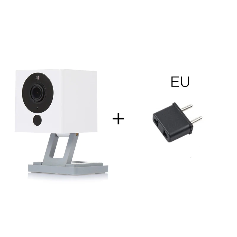 Add EU Adapter Xiaomi Mijia Xiaofang Dafang умная камера 1S IP камера новая версия T20L Чип 1080P WiFi приложение управление камера для домашней безопасности - Цветной: Add EU Adapter