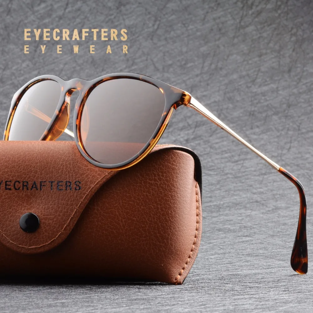 

New Gradient Polarized Sunglasses Womens Brand Designer Retro Vintage Cat Eye Sunglasses Fashion Mirrored Coating Eyewear