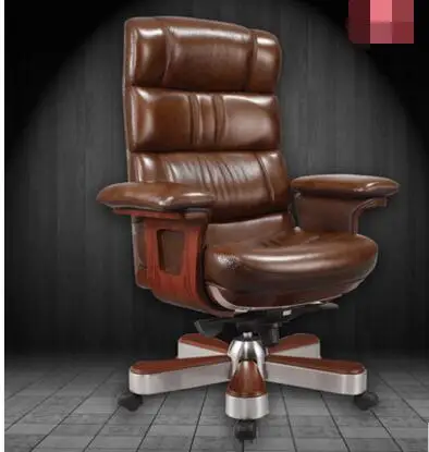 Boss chair. Real leather computer chair. Home office chair. .66