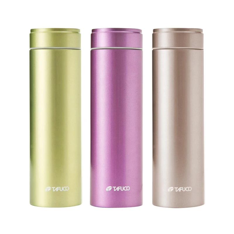 Japan Tafuco 320ML stainless steel Double Layer Vacuum Flask Thermos mug Hot Water Bottle Insulated Cup Office or car male | Дом и сад