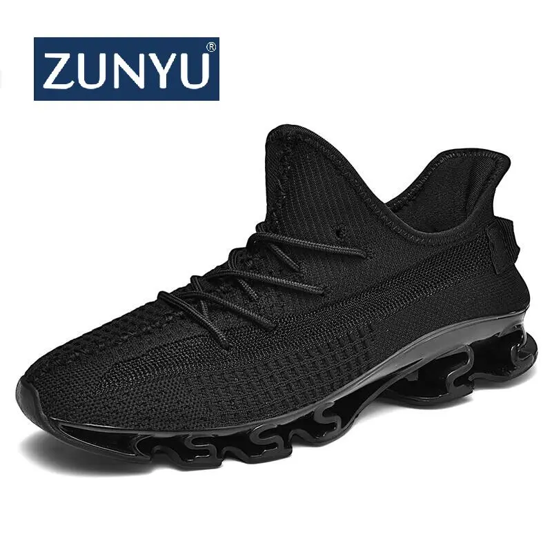 Мужские кроссовки ZUNYU Новинка лета 2019 модная весенняя Уличная обувь мужская