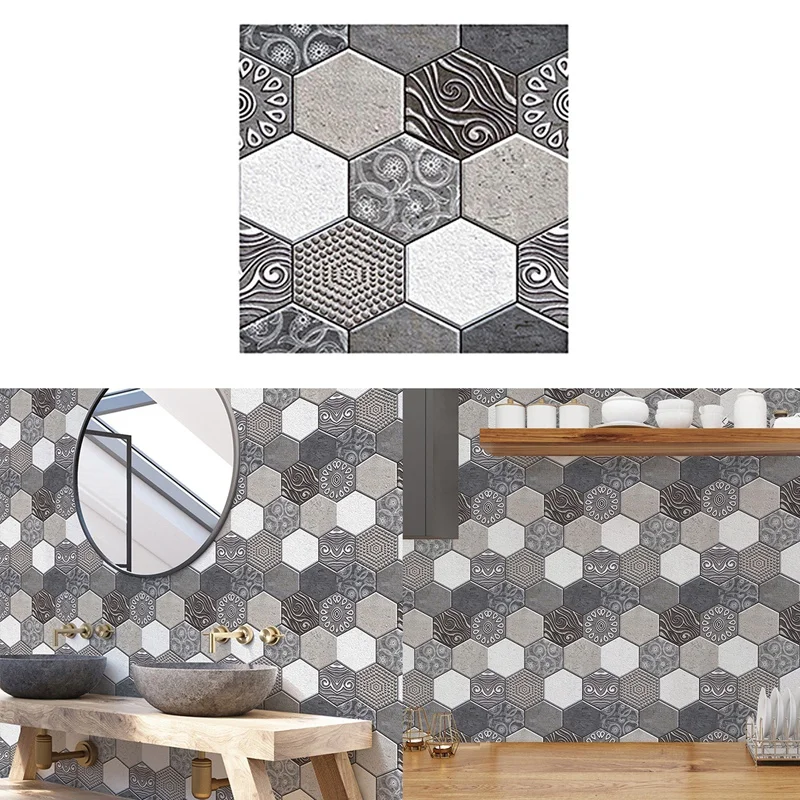 Новые водонепроницаемые ПВХ обои для кухни и метро самоклеящиеся настенные