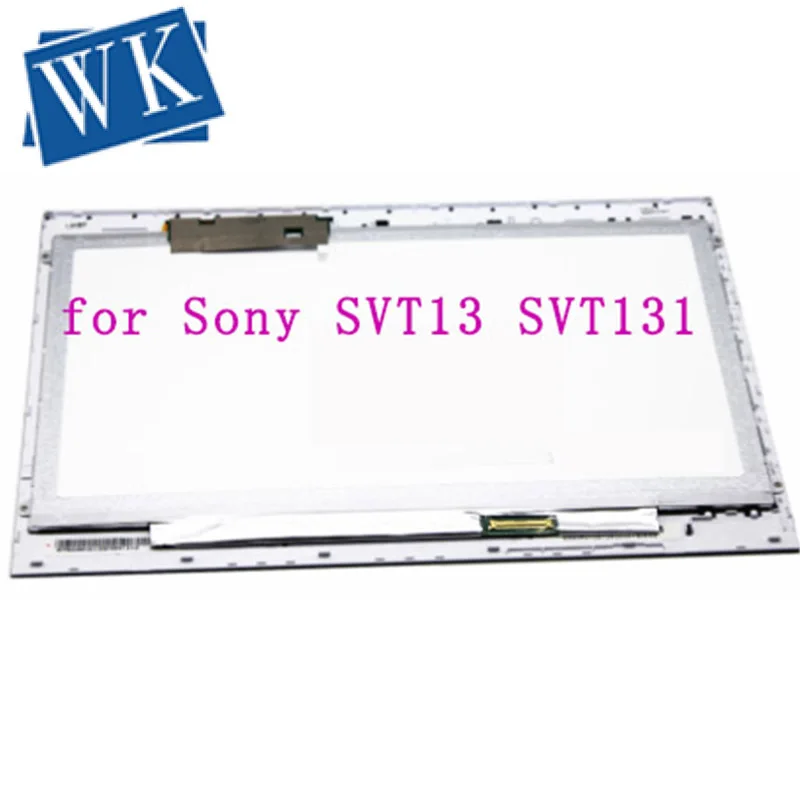 Сенсорный экран 13 3 ''с цифровым преобразователем стеклянная лампа для Sony Vaio