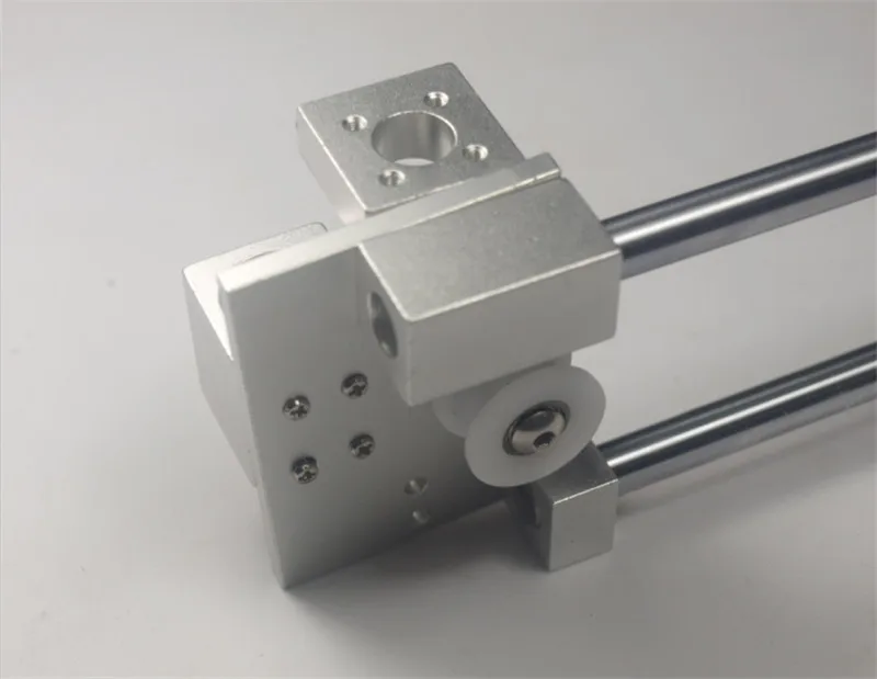 Reprap Prusa i3 3D printer aluminum alloy all metal dual extruder X carriage +X end idler +X end motor kit/set (no motor)