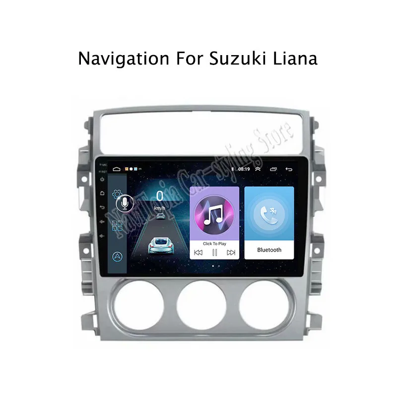 9 дюймов Android 1 автомобильный радиоприемник GPS навигация мультимедийный стерео DVD