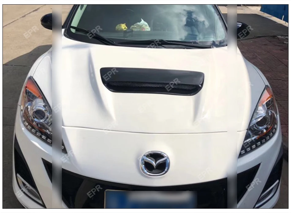 Для Mazda 3 Axela BM(-) MPS Стиль FRP стекловолокно капот обвес тюнинг часть обшивка для Mazda 3 BM стекловолокно капот