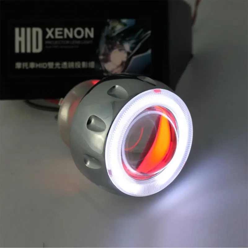 Универсальный мотоциклов 35 Вт 2 дюймов Hid Биксенон объектив проектора фар