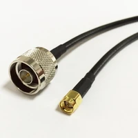 new sma male plug connector switch n male plug convertor rg58 wholesale fast ship 100cm 40adapter