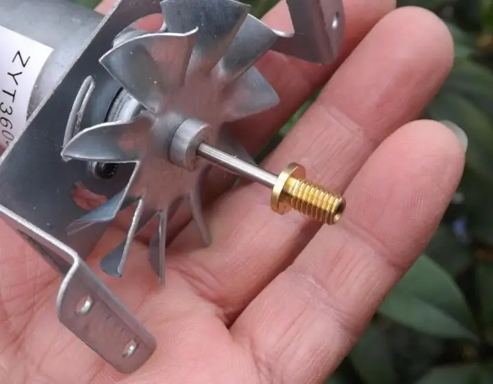 Микро ветер циркулирующий немой Железный лопасть постоянный магнит двигатель DC