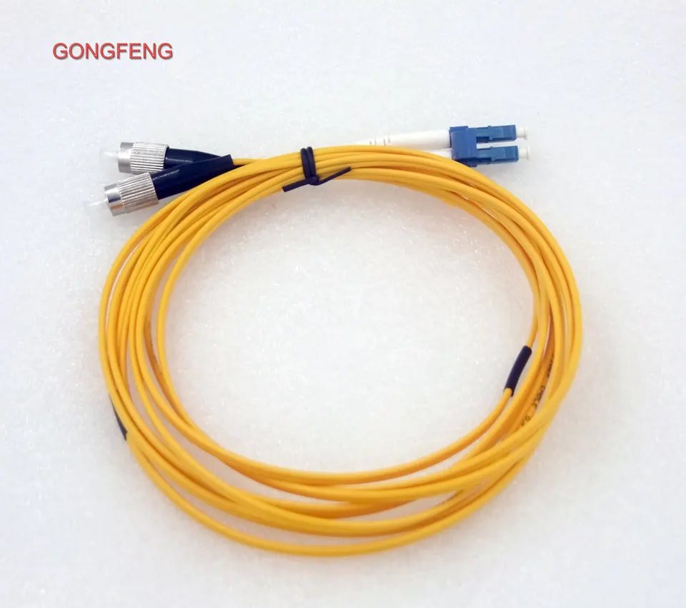 10 шт. Новинка 3m LC/UPC-FC/UPC Одномодовый двухъядерный волоконный джемпер соединитель