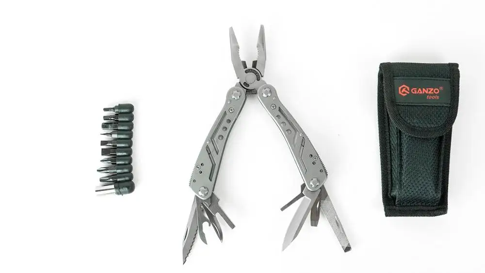 Ganzo 3028 многофункциональные плоскогубцы Карманный EDC инструмент для кемпинга охотничий инструмент плоскогубцы для охоты Набор отверток портативные плоскогубцы нож инструмент - Цвет: plier without box