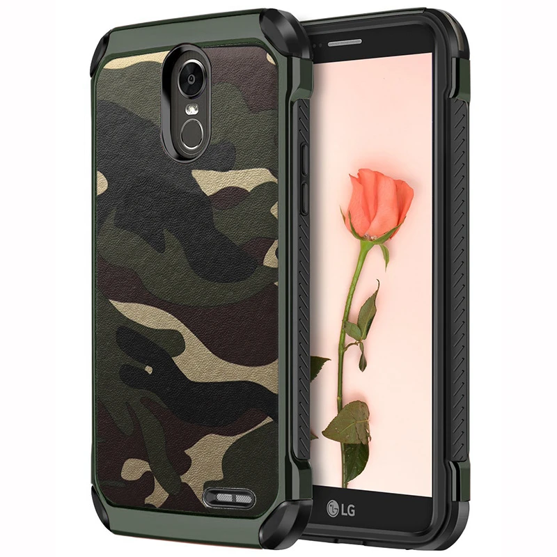 NTSPACE камуфляжный чехол для телефона LG G5 G6 G7 панель армейской камуфляжной