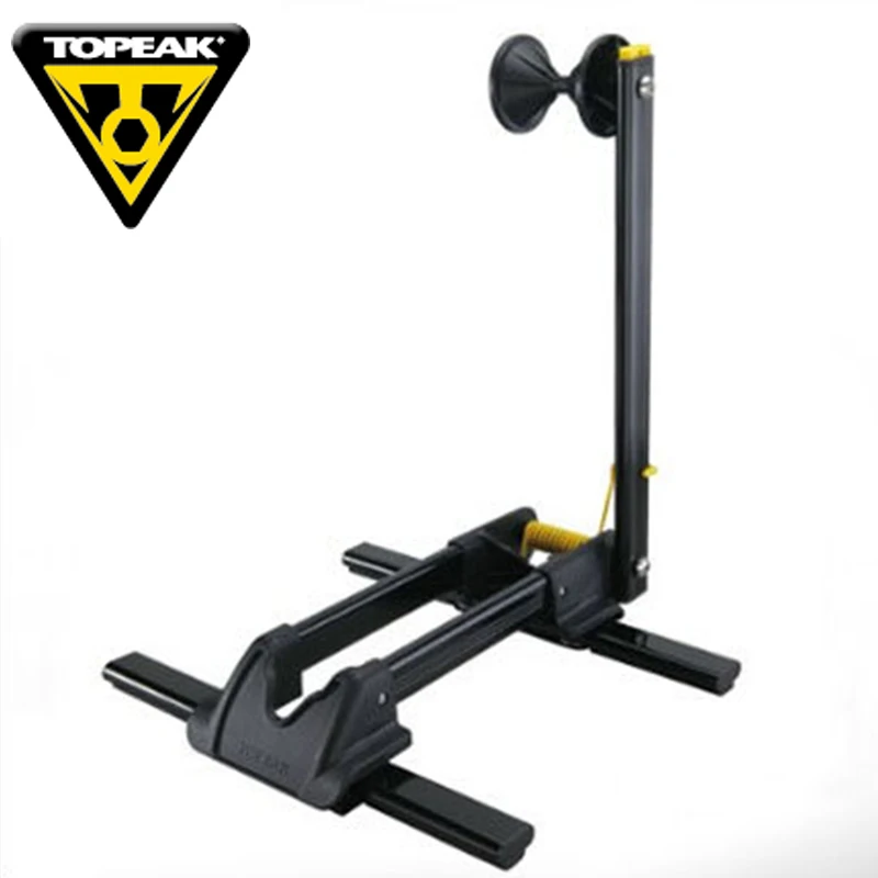 TOPEAK стойка для колес велосипеда 26 27,5 29 дюймов MTB 700C дорожный велосипед 20 дюймов велосипедные стояночные стойки - Цвет: BLACK