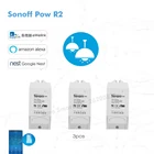 Контроллер Sonoff Pow R2, 3 шт., Wi-Fi, измерение энергопотребления в реальном времени, 3500 Вт