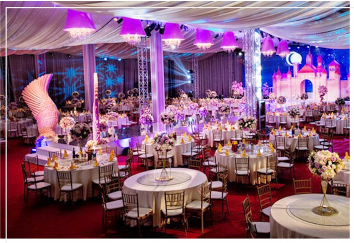 

60cm Tall Gold Metal Flower Vase flower stand Table Centerpiece Wedding Decoration