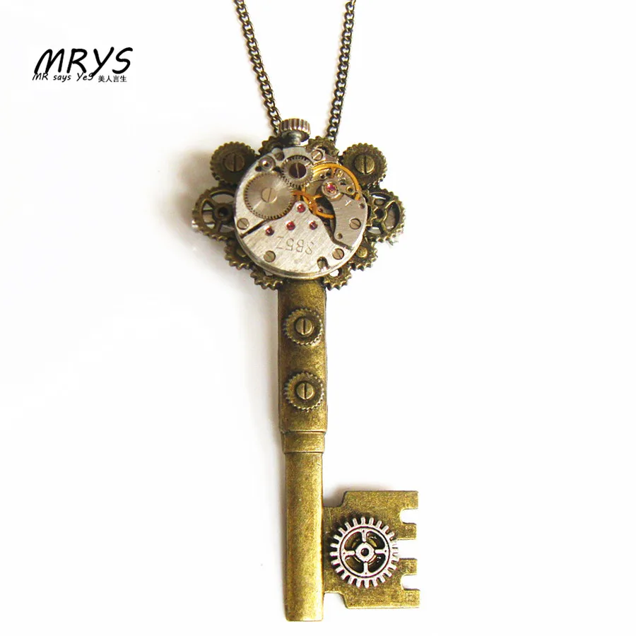 Мужская/Женская винтажная Подарочная брошь в стиле стимпанк|pendant boy|christmas pendantsgift