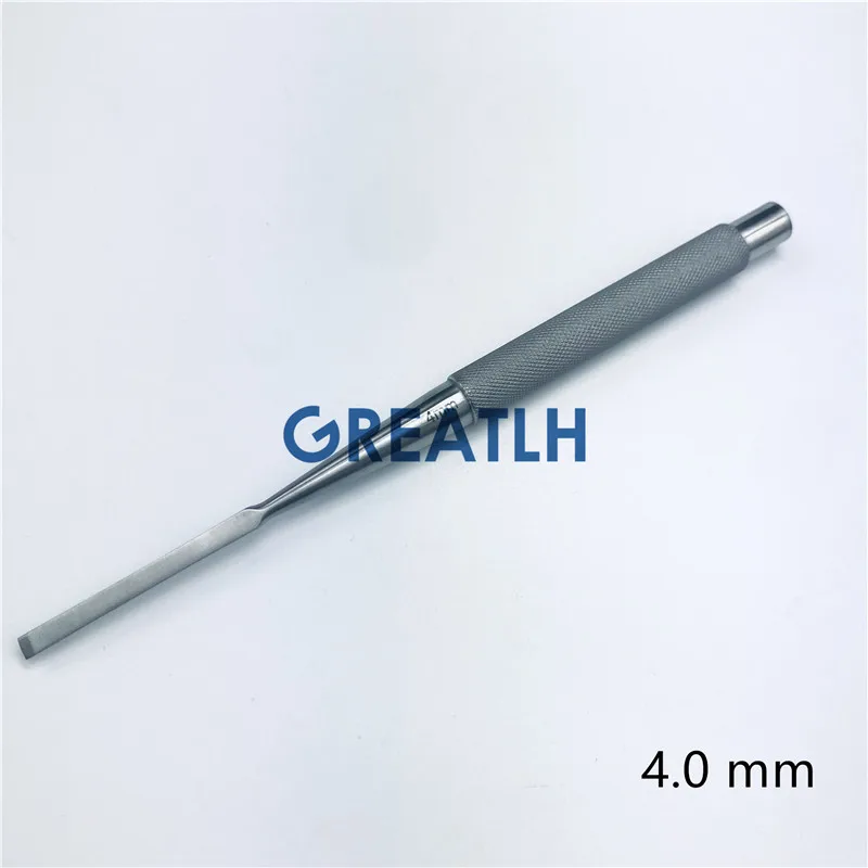 1pcs 4mm Высокое качество костные остеотомы, осети нож ветеринарный ортопедические инструменты - Цвет: 1pcs 4mm