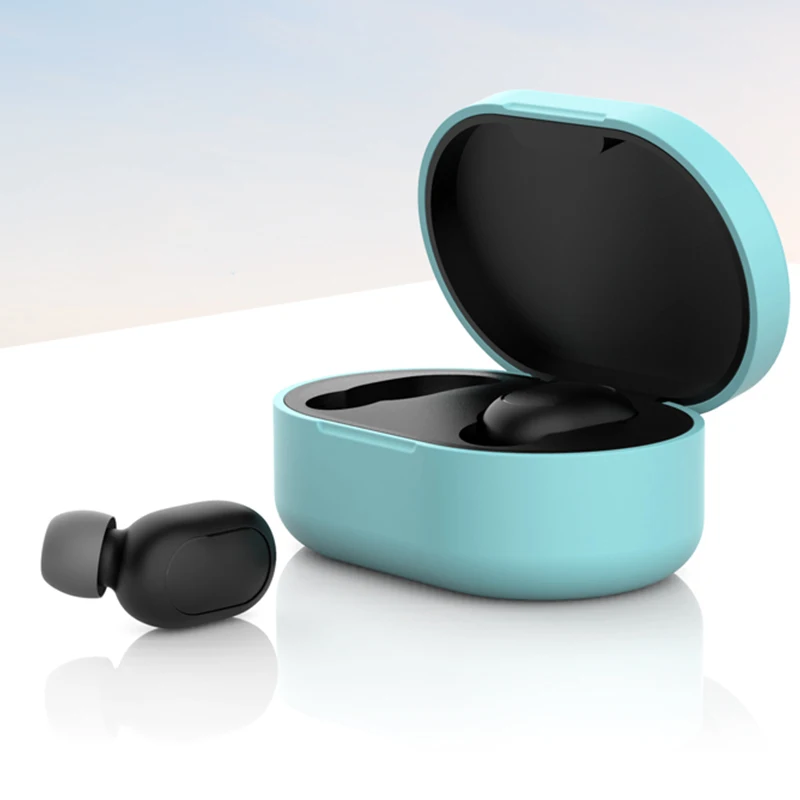 Чехол для наушников для Red mi AirDots Air dots, беспроводной мягкий TPU TWS Bluetooth чехол s, силиконовый чехол