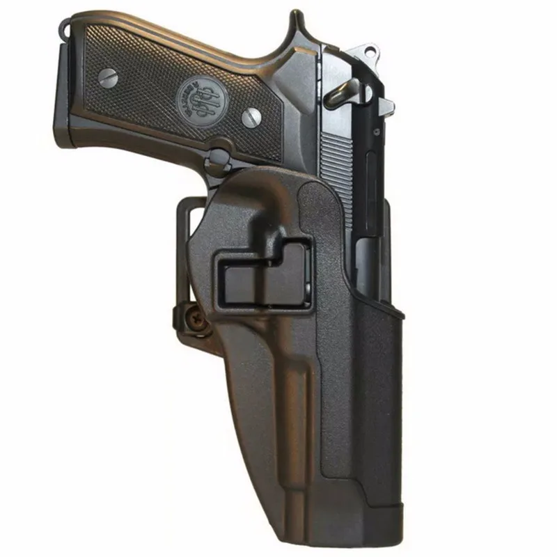 Тактический тренировочный охотничий левый и правый пистолет кобура для Glock 17/HK/USP/1911/P226/M9 черный цвет Талия страйкбол пистолет кобура
