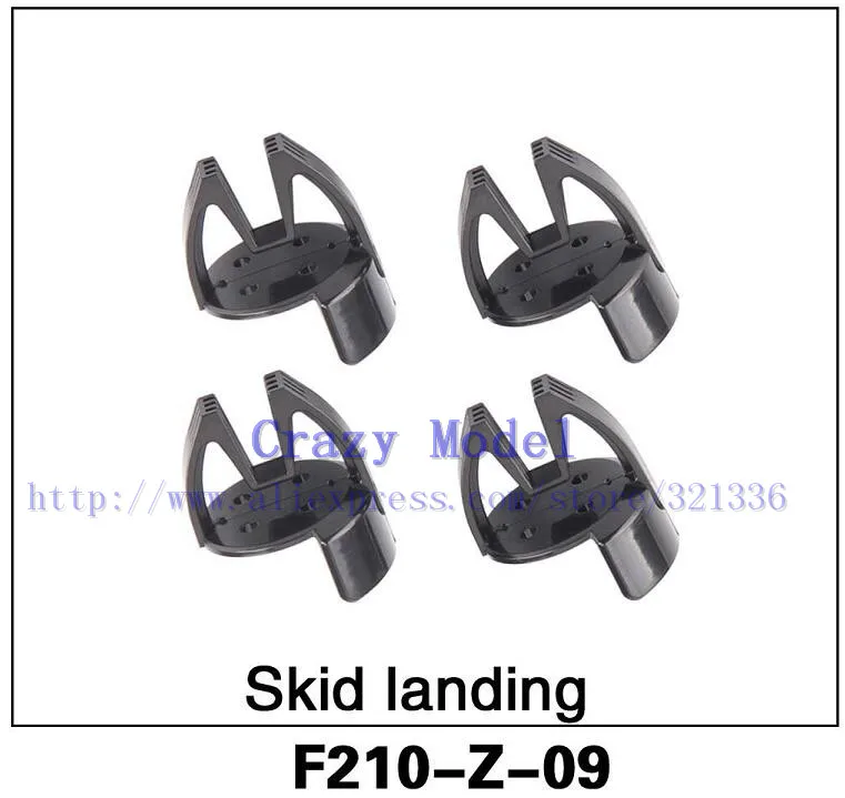 

Free Shipping Original Walkera F210 RC Helicopter Quadcopter spare parts F210-Z-09 Skid landing