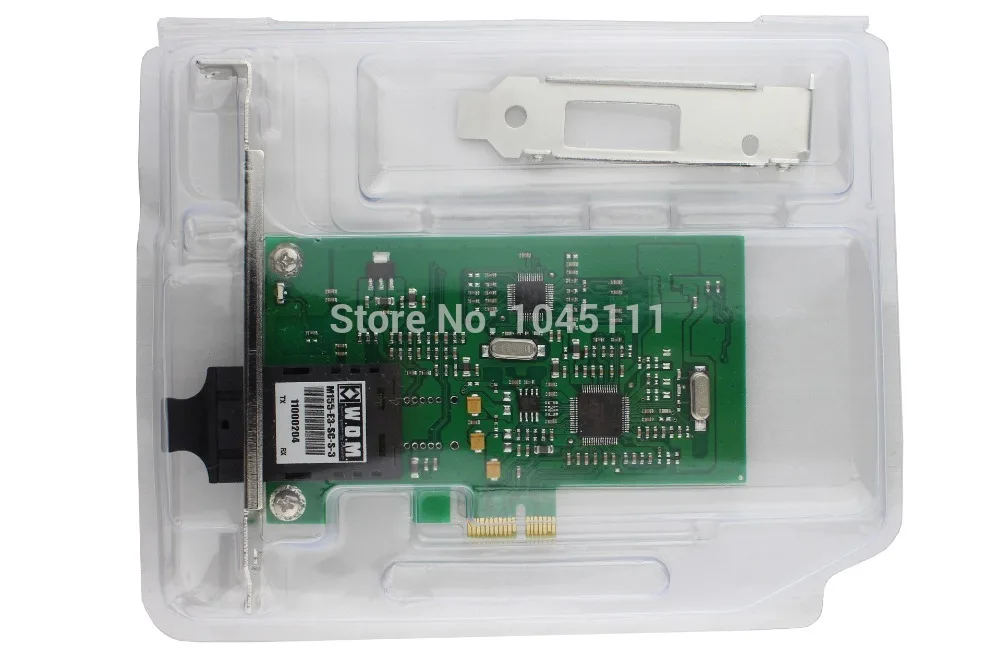 Winyao WY100FX-SC PCI-E X1 100 Мбит/с волоконно-оптический Ethernet сетевой адаптер NIC бездисковый Настольный SC Одномодовый Atheros