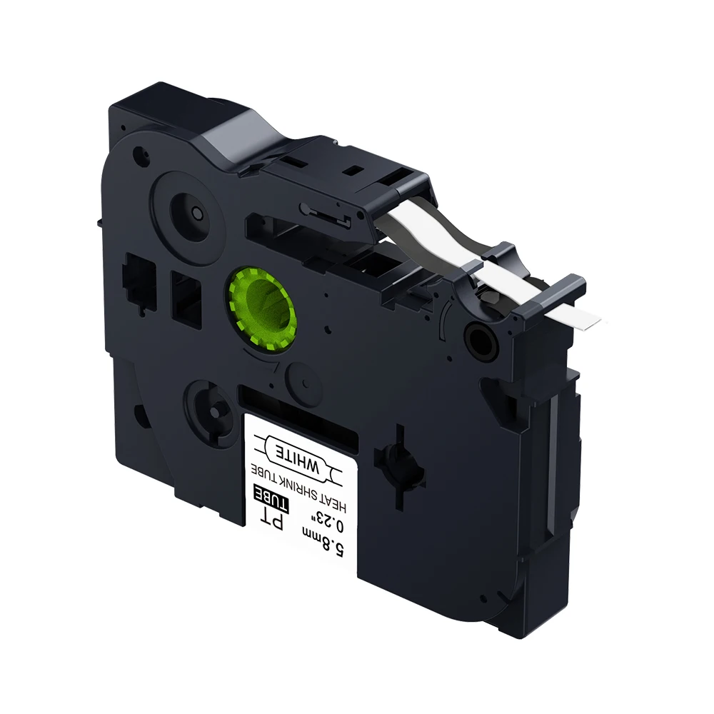 6 шт./лот совместимая HSe-211 и HSe-221 термоусадочная трубчатая лента для маркировки кабеля