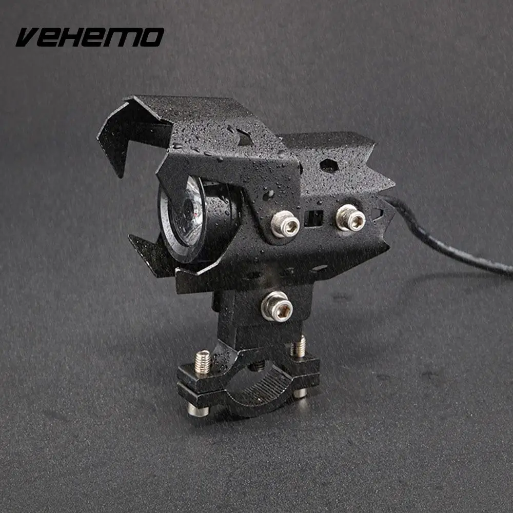 Vehemo U8 мотоциклетные светодиодные фары мото Водонепроницаемые Противотуманные