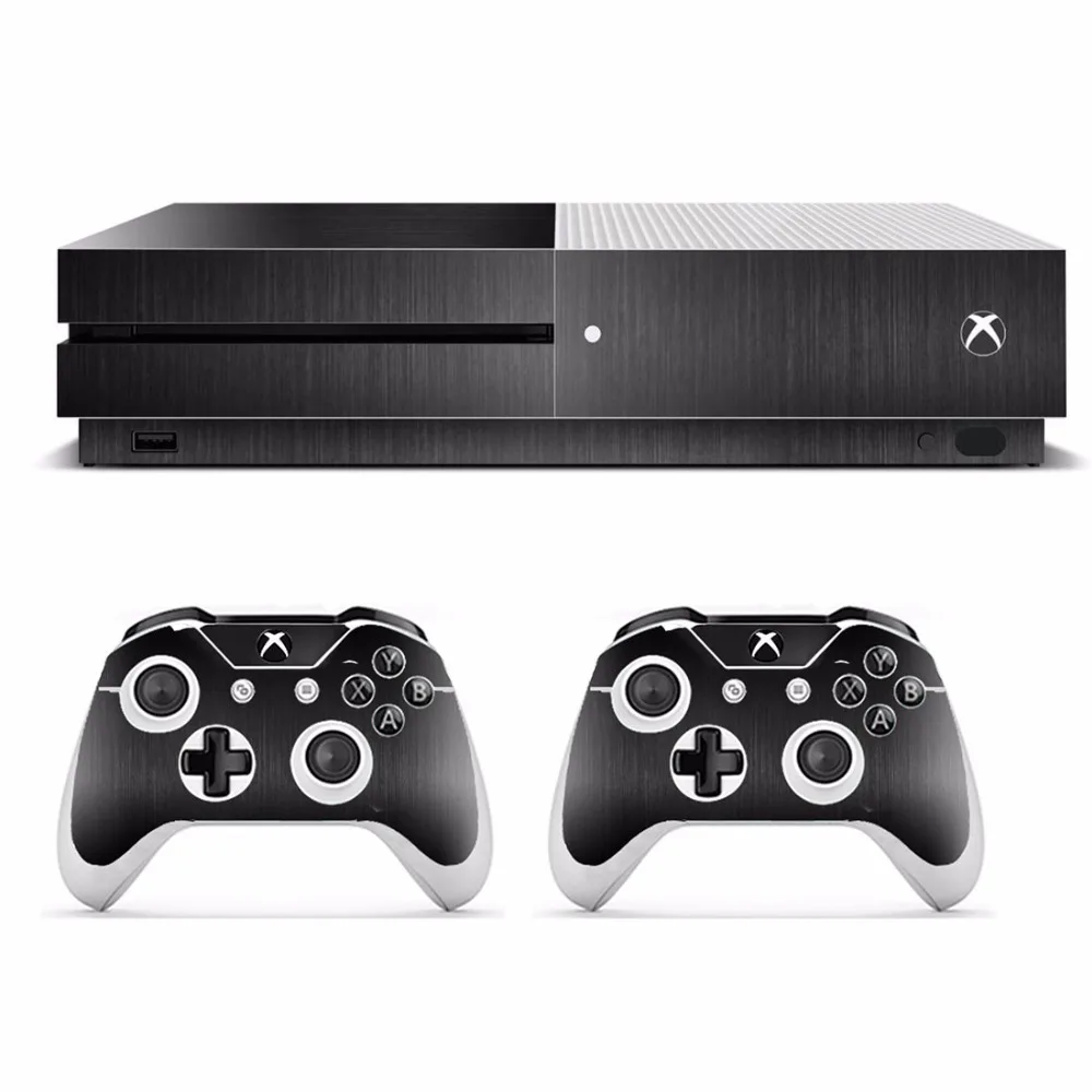 Матовый металлический кожи Стикеры наклейка для Microsoft Xbox One S консоли и 2