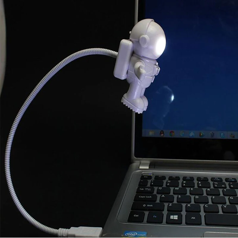 Креативный астронавт компьютерная лампа USB подключаемый светодиодный ночник