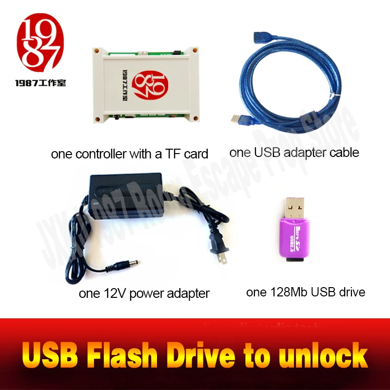 Реквизит для побега из комнаты реалистичный искатель приключений игра USB