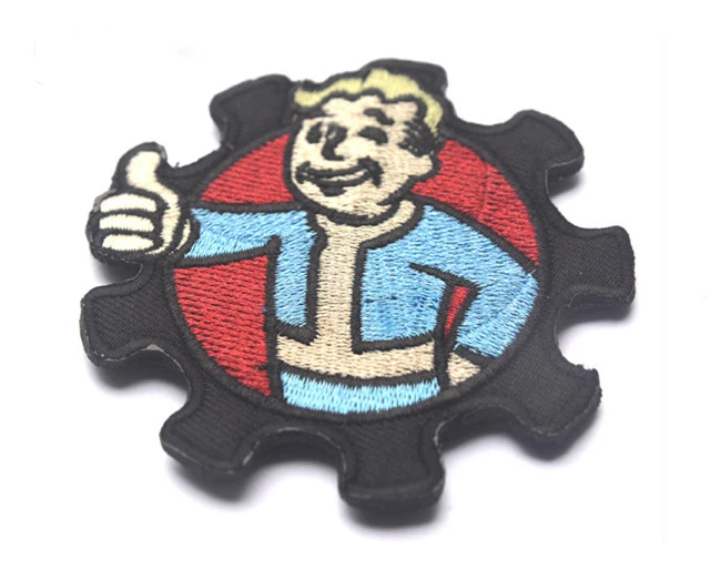 На заказ хранилище для мальчиков «FALLOUT» игра FALLOUT мальчик моральные нашивки крючок тактический военный спецназ для пальто жилет