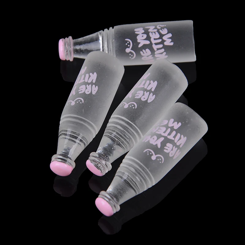 4 шт. Мини бутылки для питья минеральной воды кукольный домик Миниатюрная игрушка