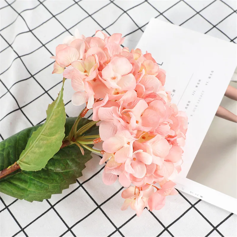 искусственные цветы Один картина маслом гортензии 68 см высококачественное