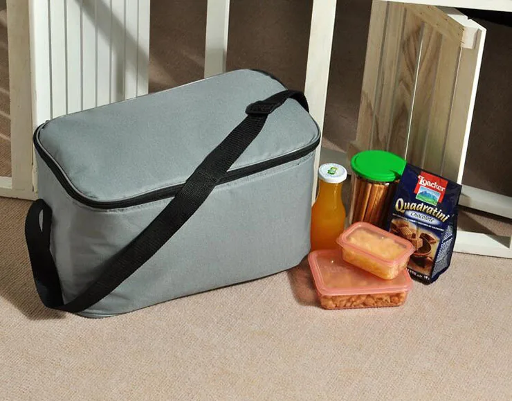 Большая изолированная сумка 18 л холодильник для ланча с ручкой изоляционная