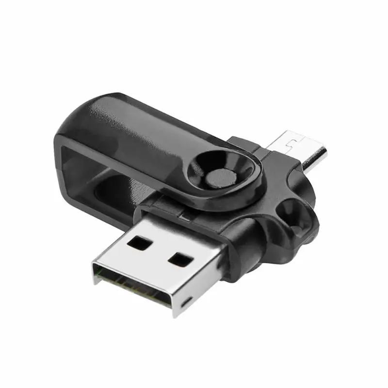 2 в 1 USB OTG кард-ридер Универсальный Micro USB OTG TF SD кард-ридер OTG адаптер для телефона ноутбука высококачественный адаптер