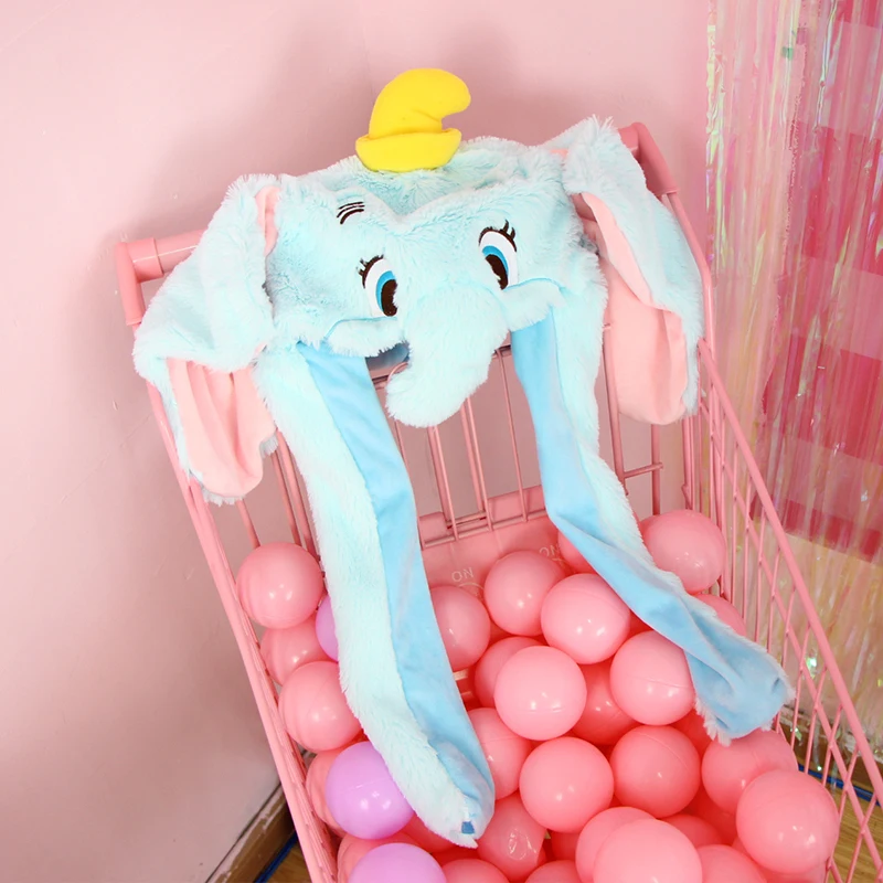 Dumbo плюшевая шляпа головной убор игрушки кукла подарки на Хэллоуин летающий слон