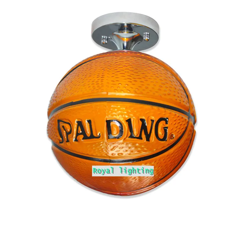 1 шт. коричневая корзина Шариковая лампа стеклянный потолочный светильник