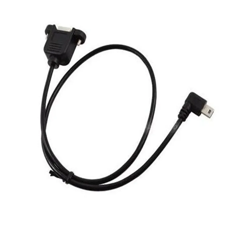 0 5 м USB 2 B Панельное крепление к Мини контактному прямоугольному удлинительному